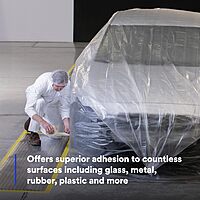 Scotch 3M Performance Masking Tape 2364, Clean Removal, Versatile Adhesive, Tan Color, 6.5 mil, 72 mm x 55 m, 12/Case