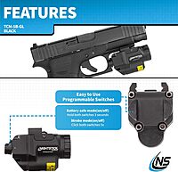 NIGHTSTICK TCM-5B Subcompact Weapon-Mounted Light - Short/Narrow Rail Models