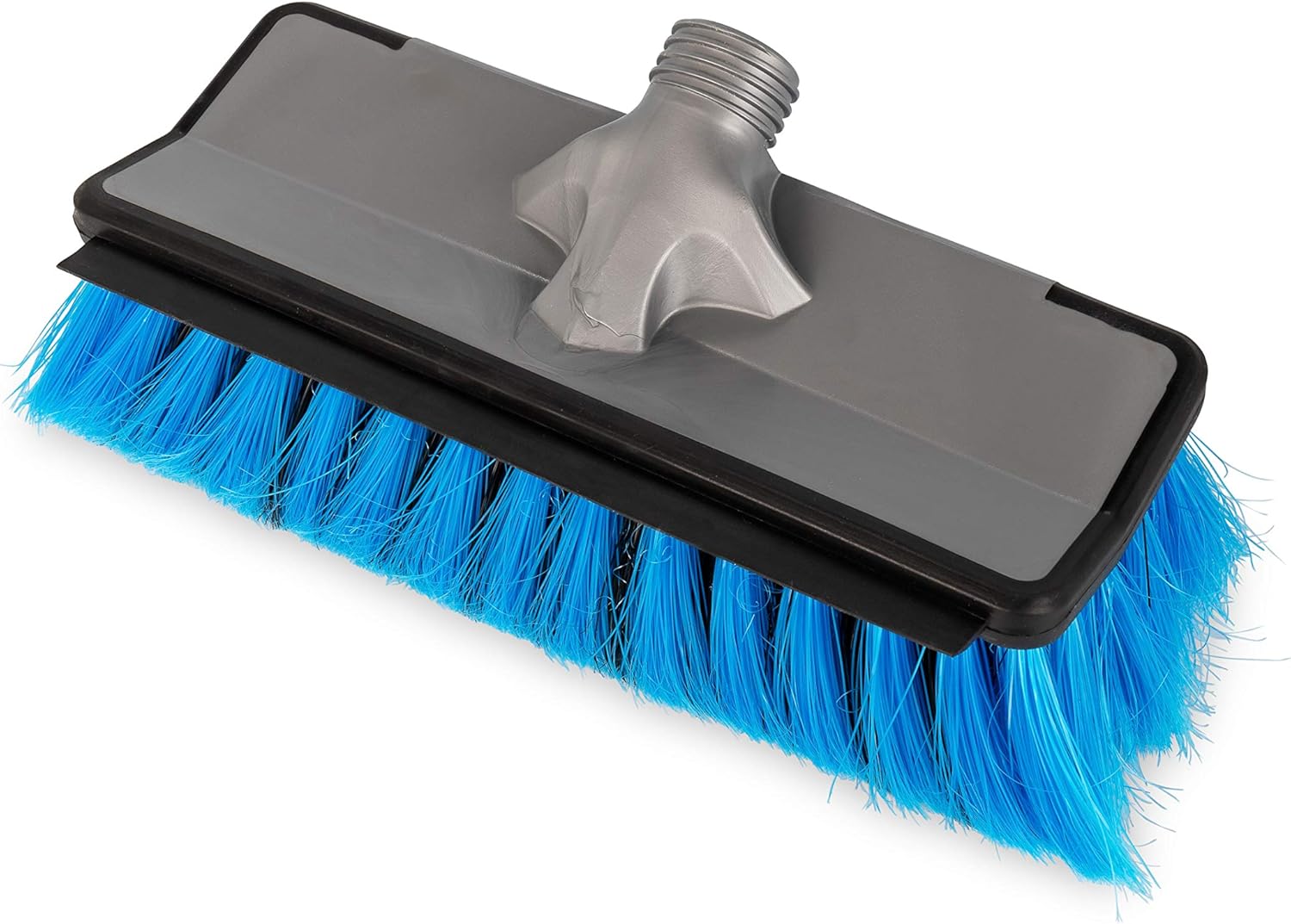 Camco 43633, RV Flow-Through Wash Brush | Features an Adjustable Handle, a Standard Garden Hose Connection