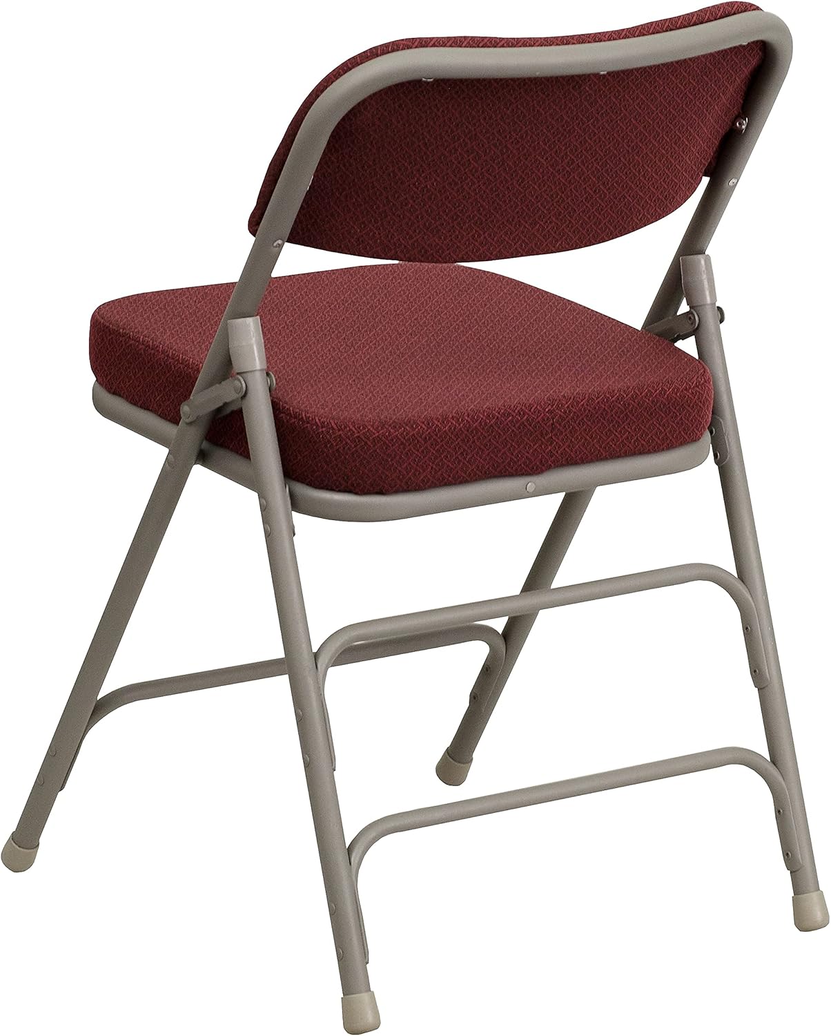 FLASH FURNITURE Hercules Series Metal Folding Chairs with Cushioned Fabric Seats