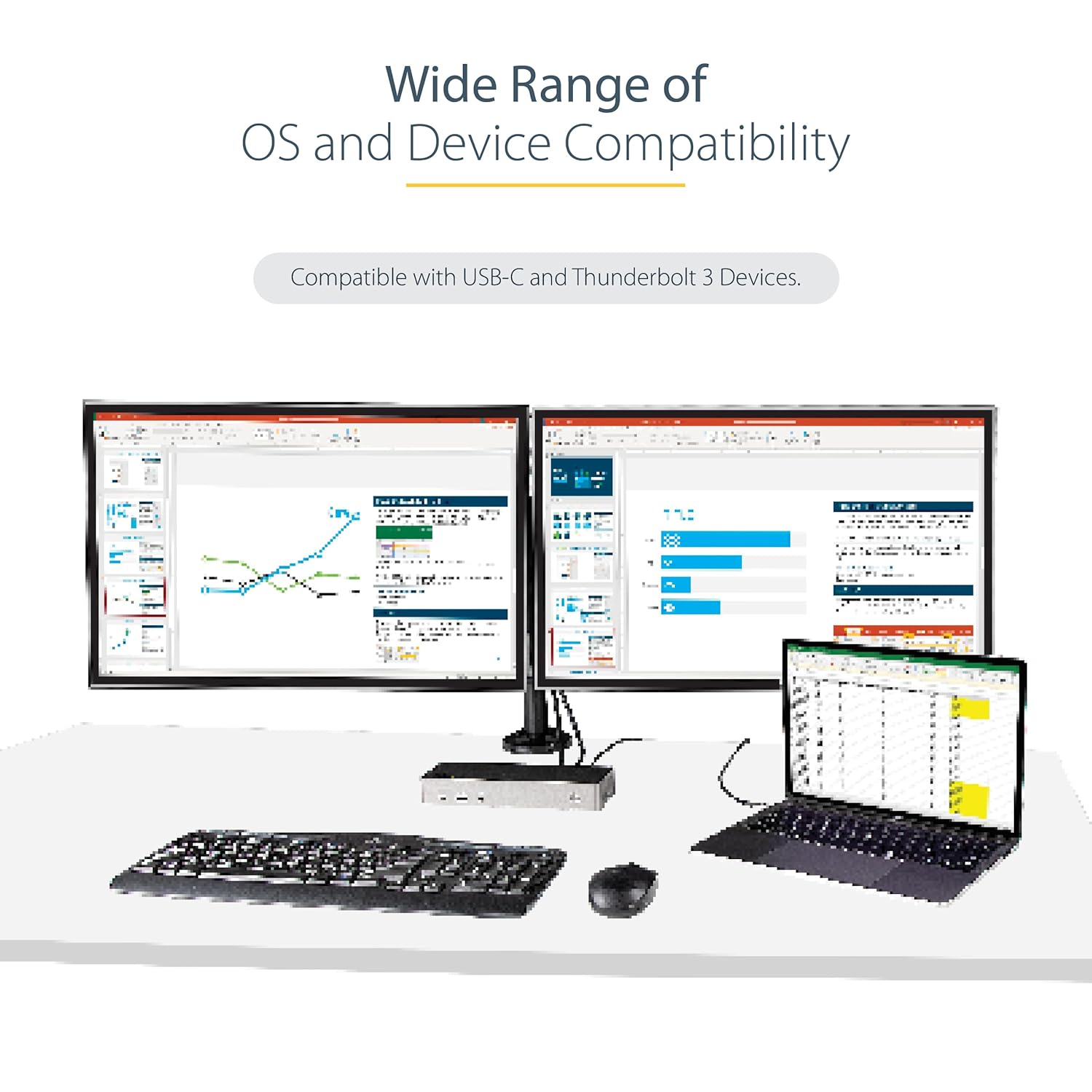 StarTech.com USB-C to USB-C Cable - USB 3.2 Gen 2 10Gbps, 100W PD, DP Alt Mode