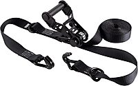 KEEPER Extreme Webbing Combat Ratchet Tie-Downs with Double J Hooks