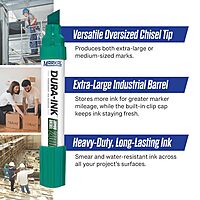 Markal Dura-Ink 200 Jumbo Chisel Permanent Ink Marker