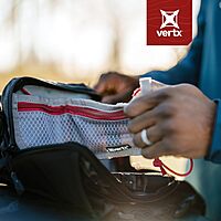 VERTX Overflow Mesh Zipper Pouch for Tactical Gear and EDC