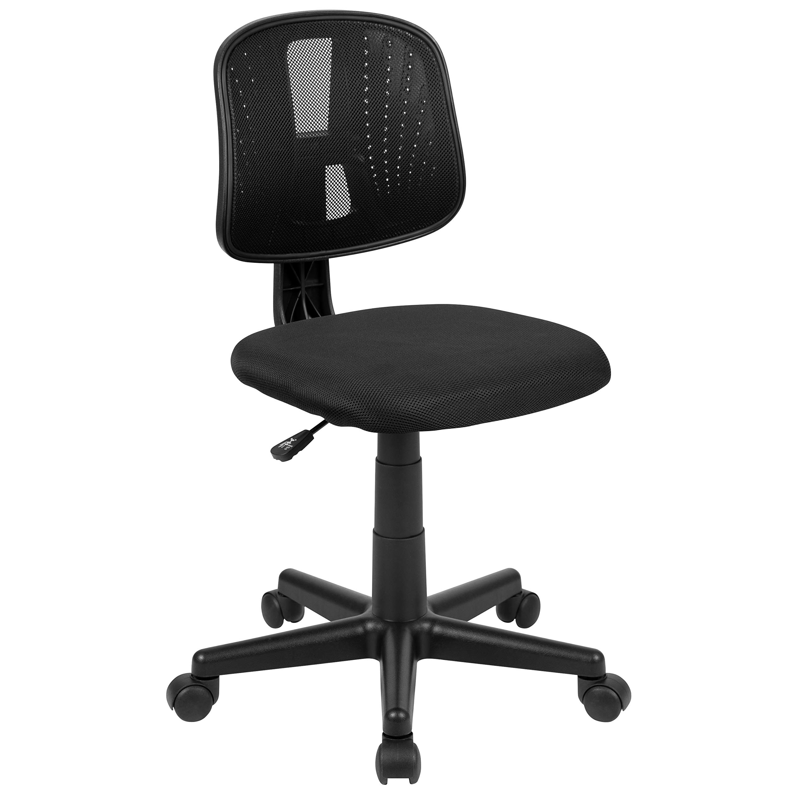 Flash Furniture Flash Fundamentals Mesh Mid-Back Swivel Task Office Chair with Pivot Back