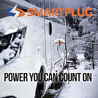 SmartPlug BM50PW 50 Amp 125/250V Shore Power Inlet & Cover Assembly - Non-Metallic RV,Boat,Marine Power Inlet Box