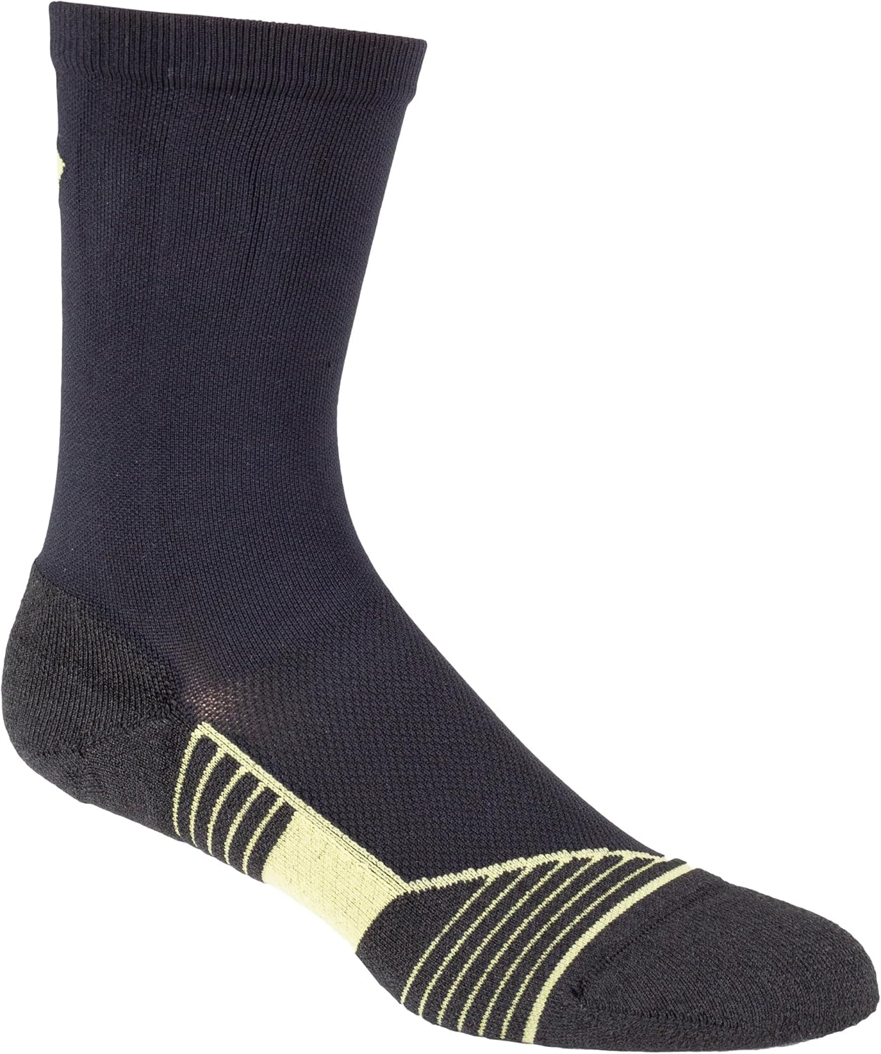 First Tactical 160013-019-1SZ Advanced Fit 6" Sock Black 1SZ