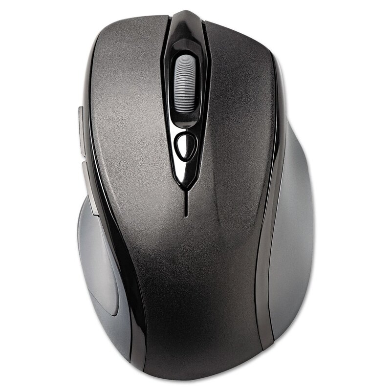 Kensington Pro Fit Mid-Size Right-handed Wireless Mouse with Nano Receiver (K72405US)