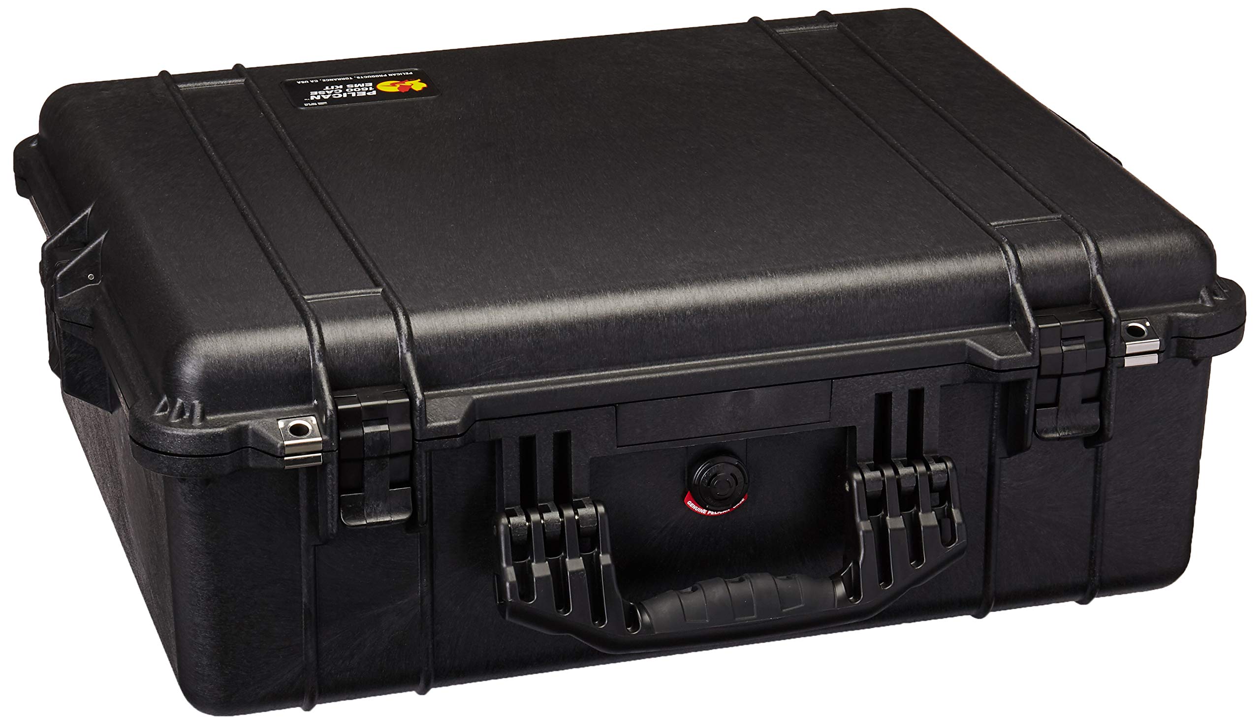 PELICANO 1600EMS Protector Case with Multi-Layer Lid Organizer and Padded Dividers
