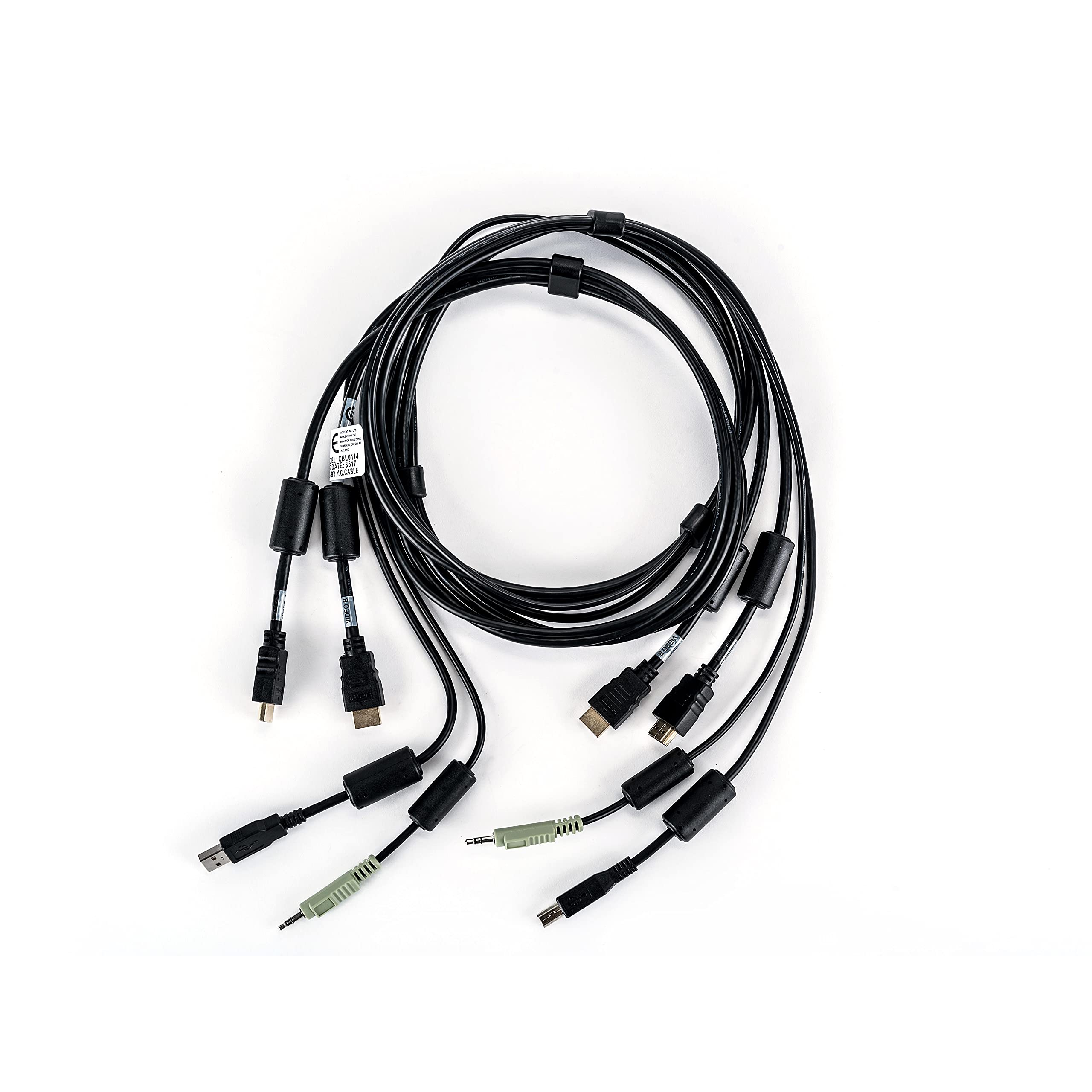 Vertiv Avocent CBL0114 6FT Cable Assy 2-HDMI/1-USB/1-AUDIO