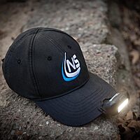 Nightstick USB-4510 Multi-Flood USB Headlamp w/ Brim Clip & Strap - LiPo Rechargeable