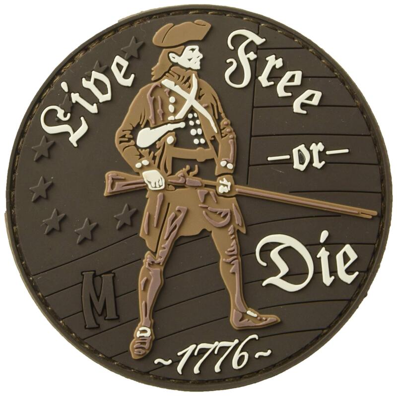 MAXPEDITION Live Free Or Die Morale Patch