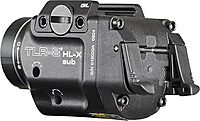 Streamlight 69466 TLR-8 HL-X sub USB 1000-Lumen Weapon Rail-Mounted Rechargeable Tactical Flashlight with Integrated Red
