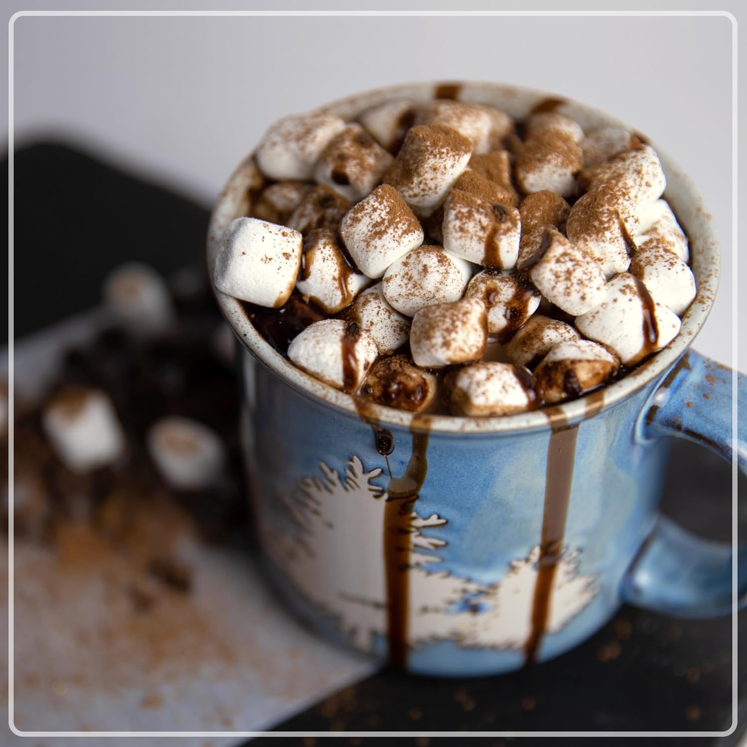 Nostalgia 32 Oz Frother and Hot Chocolate Maker, Warm or Cold Milk Foam, Includes Cocoa Bomb Mold, for Coffees, Lattes