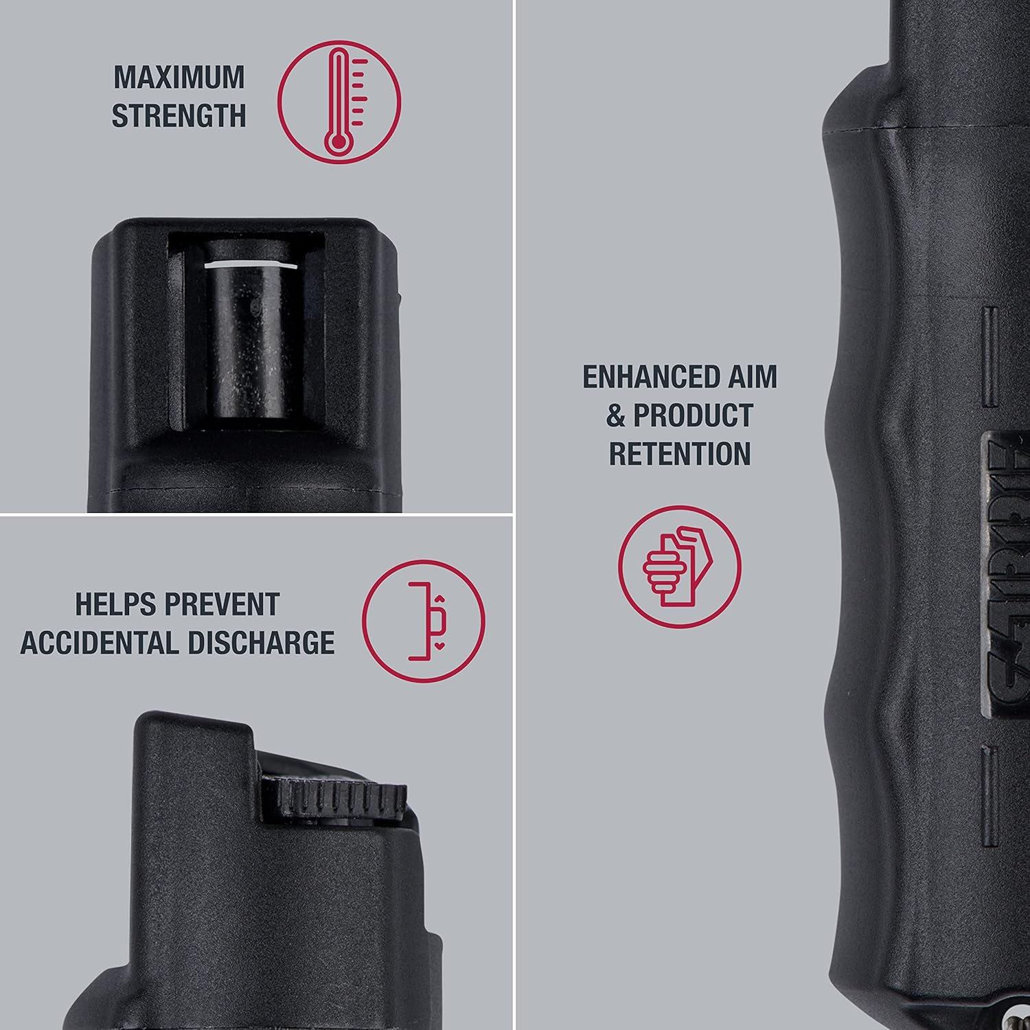 SABRE Self-Defense Kit with Pepper Spray and Stun Gun with Flashlight, 25 Bursts, 10-Foot (3-Meter) Range, Painful µC Charge