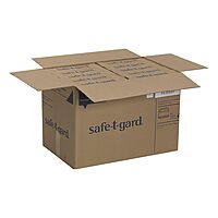 Safe-T-Gard 1/2 Fold Toilet Seat Cover Dispenser by GP PRO (Georgia-Pacific); Black; 57748; 16.375" W x 2.500" D x 11.750" H