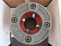 RIDGID 36900 1 inch Die Head Hand Threader