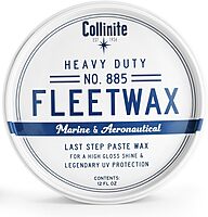 Collinite 885 Fleetwax-Marine & RV Heavy Duty Carnauba+Polymer Wax Sealant-Ultra Durable