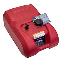 Attwood EPA and CARB Certified 6-Gallon Portable Marine Fuel Tank