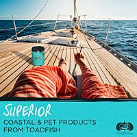 Toadfish Non-tipping 10oz Double-Wall Insulated Stainless Steel Rocks Tumbler with Easy-Slide Lid