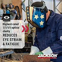 Jackson Safety Insight ADF Ultra-Lightweight Auto-Darkening Welding Helmet