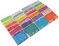 Office Depot® Brand Crayons Assorted, 24 Colors, 12 Crayons Of Each Color, Box Of 288