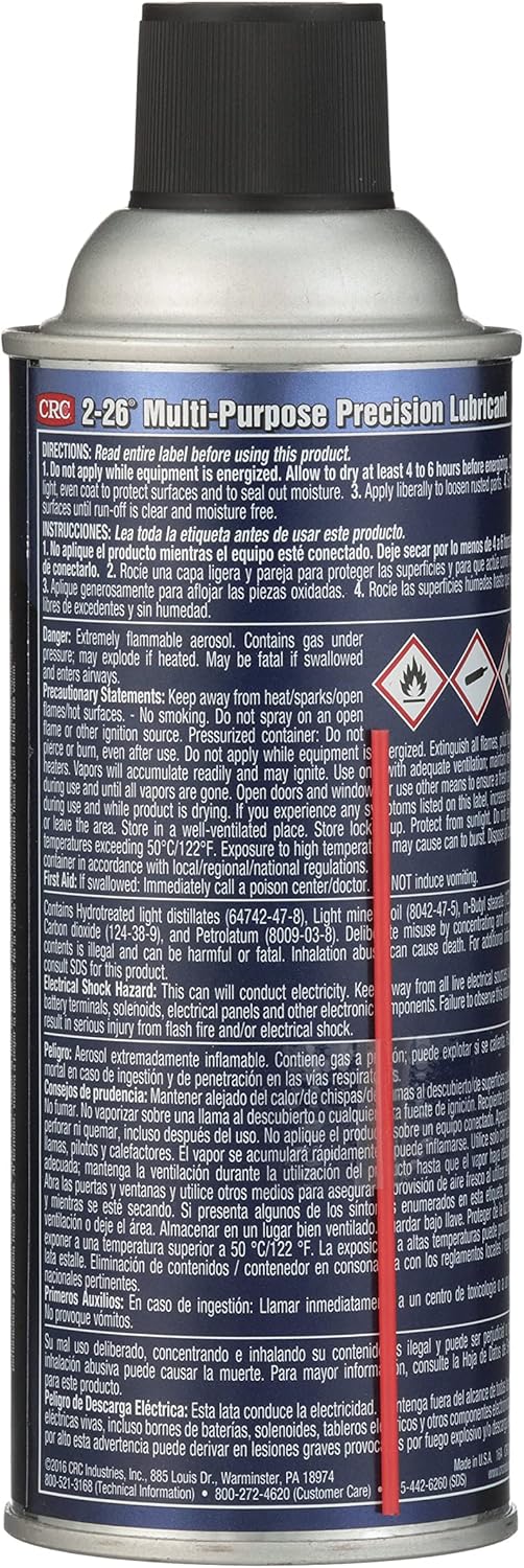 CRC 2-26 Multi-Purpose Lubricant & Corrosion Inhibitor