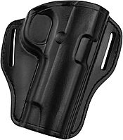BIANCHI Model 57 Remedy Open-Top Full-Grain Leather Belt Slide Holster