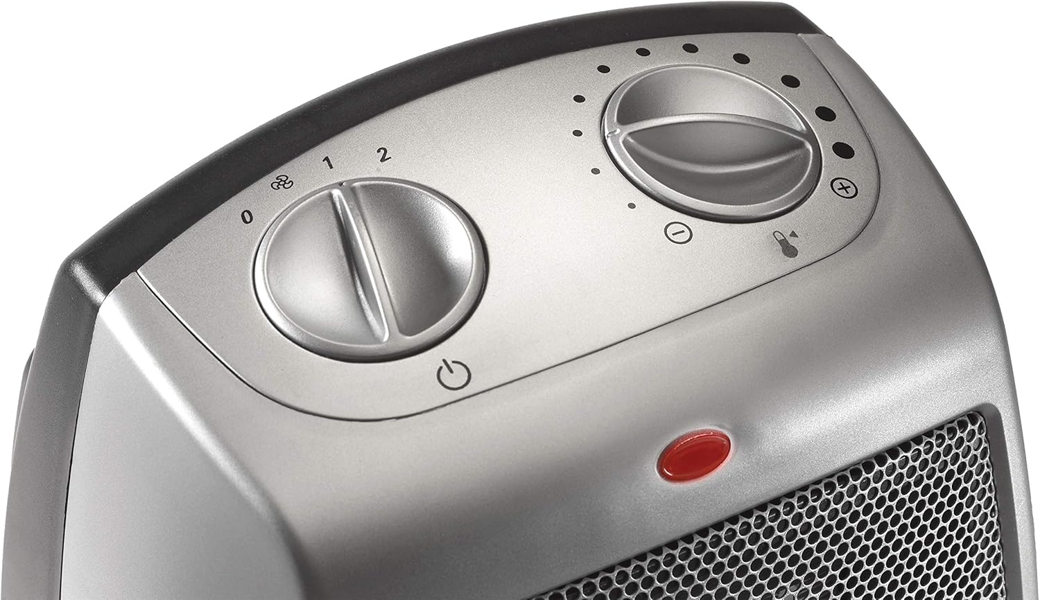 Lasko Desktop Electric Ceramic Space Heater with Adjustable Thermostat, 2 Heat Settings and Fan Only Mode, 9.2 Inches