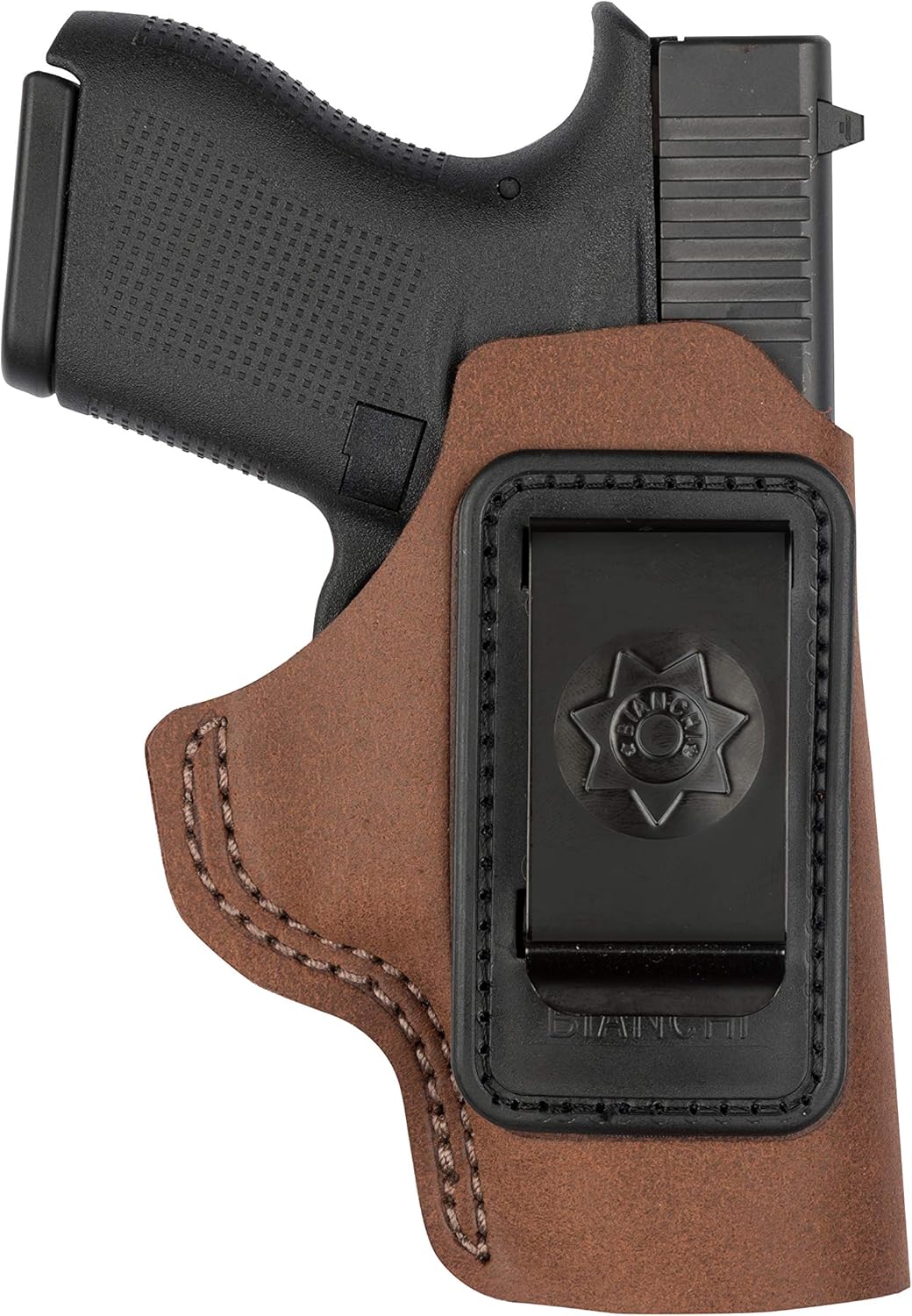 BIANCHI Model 6 Inside Waistband Suede Holster
