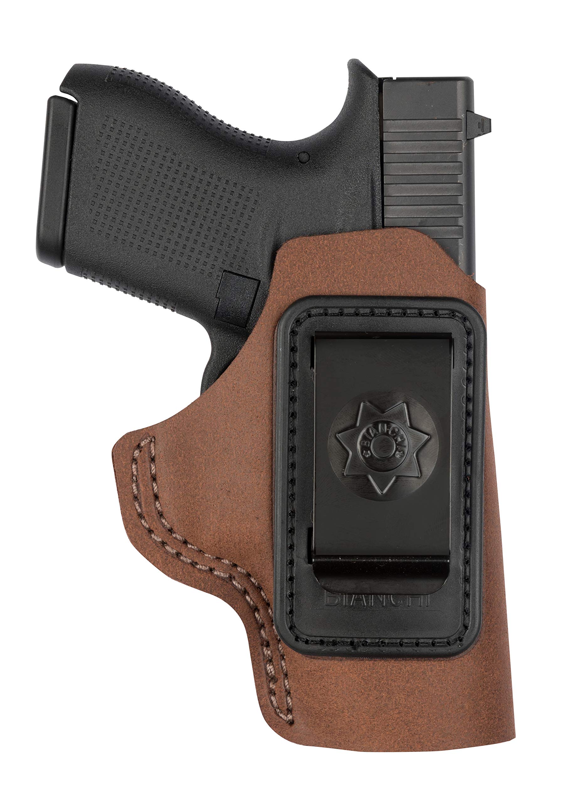 BIANCHI Model 6 Inside Waistband Suede Holster