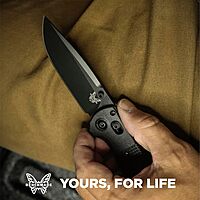 Benchmade - Redoubt 430 Tactical Knife with Black Grivory Handle (430BK-02)