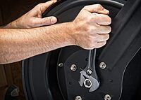 Crescent 11 Pc. Pass-Thru X6 Black Oxide Adjustable Wrench and Spline Socket Set - CPTAW8 Universal Sockets