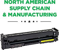 Clover Remanufactured High Yield Toner Cartridge Replacement for HP 202X (CF502X) | Yellow