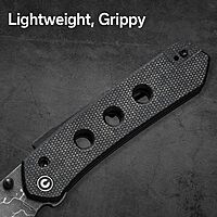 CIVIVI Vision FG Folding Pocket Knife – Superlock EDC 3.54" Reverse Tanto