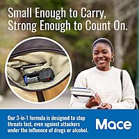 Mace Brand Triple Action Pocket Model Pepper Spray, Black, Normal