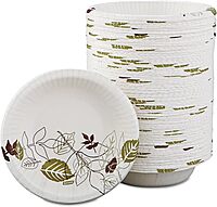 Dixie Ultra SXB12WSPK Bowls, Heavy Weight, 12oz., 125/PK, Pathways/White