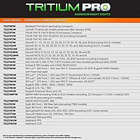 TRUGLO Tritium Pro Night Sights Front & Rear Sight Set