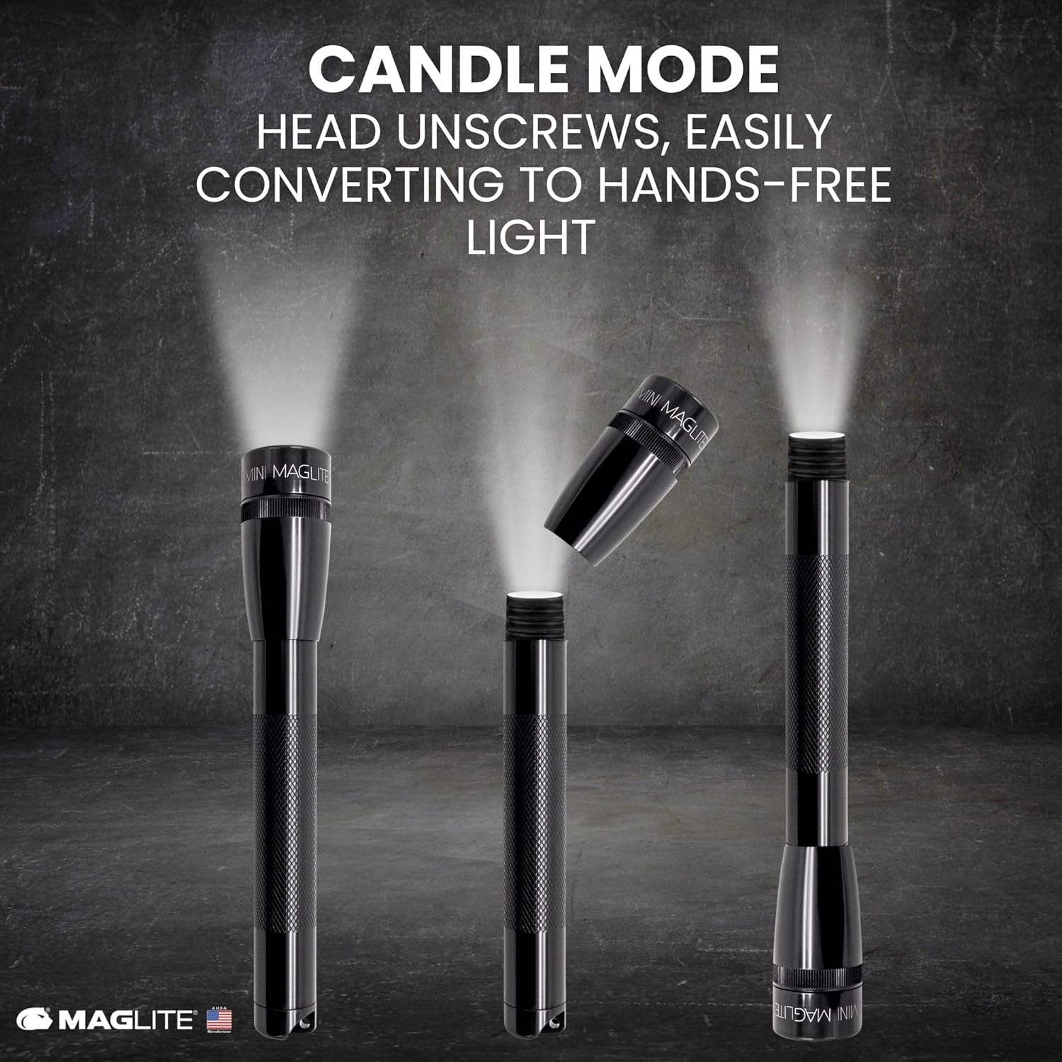 MAGLITE Mini 2-Cell AA LED Flashlight Combo Pack