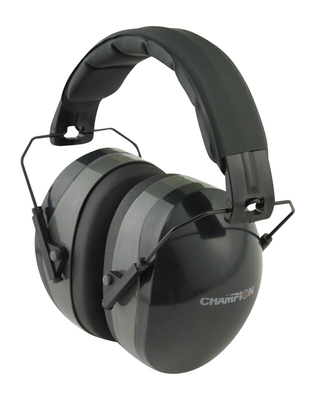 CHAMPION Passive Earmuffs - Adjustable Collapsible Hearing Protection