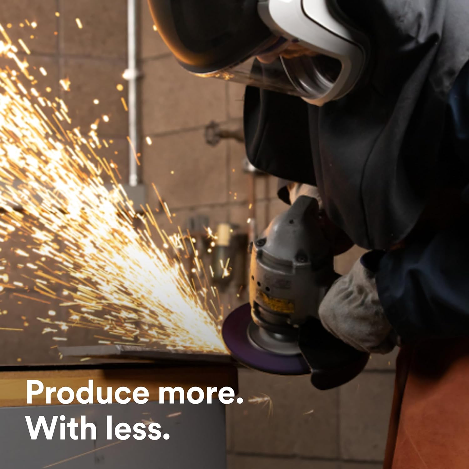 3M Cubitron 3 Depressed Center Grinding Wheel, 90002, 36+, T27, 4-1/2 in x 1/4 in x 5/8 in-11, Pack of 10, ANSI