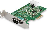 StarTech.com 1-port PCI Express RS232 Serial Adapter Card - PCIe RS232 Serial Host Controller Card - PCIe to Serial DB9