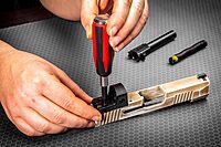 Real Avid Precision Screwdriver Set for Gun Maintenance | 90 PCS Screw Driversets with LED Driver, Hex