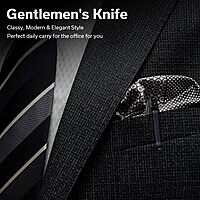 SENCUT Jubil Folding Pocket Knife D2 Wharncliffe, G10 Handle, Front Flipper