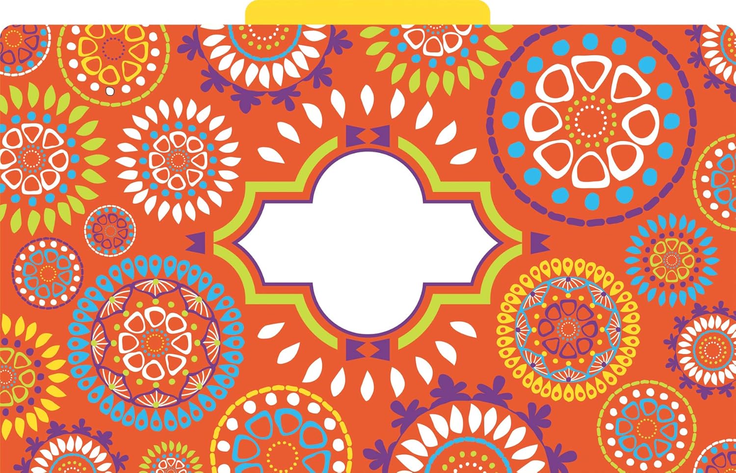 Barker Creek Legal-Size Designer File Folders, Moroccan, Multicolor, Replace Bland and Boring with Bright and Beautiful