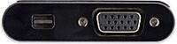 StarTech.com USB C Multiport Video Adapter - USB-C to 4K 60Hz Mini DisplayPort 1.2 or 1080p VGA Monitor Adapter