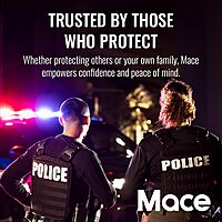 Mace Pepper Gun 2.0 with Pepper Spray & Water Training Cartridge Set, 20 Feet Range, Max Strength 10% OC Formula