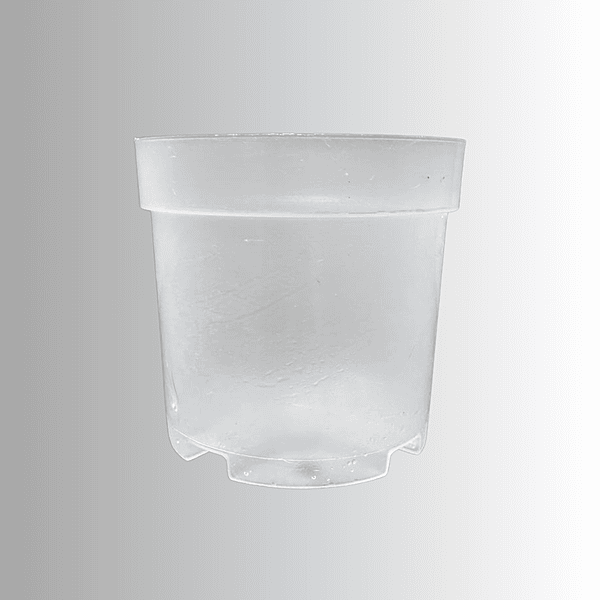 Shrub Clear Plastic Pot 9cm