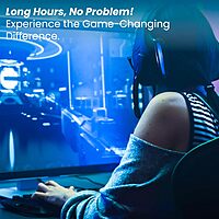 OTM Essentials 22" Foam Keyboard Wrist Rest, Non-Slip Base, Lycra Exterior, Foam Padding Interior, Optimum Wrist Support, Black