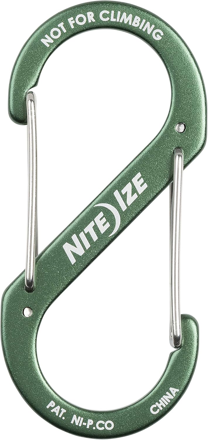 NITE IZE S-Biner Aluminum Dual Carabiner